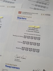 YL Starters Cambridge Exam Certification